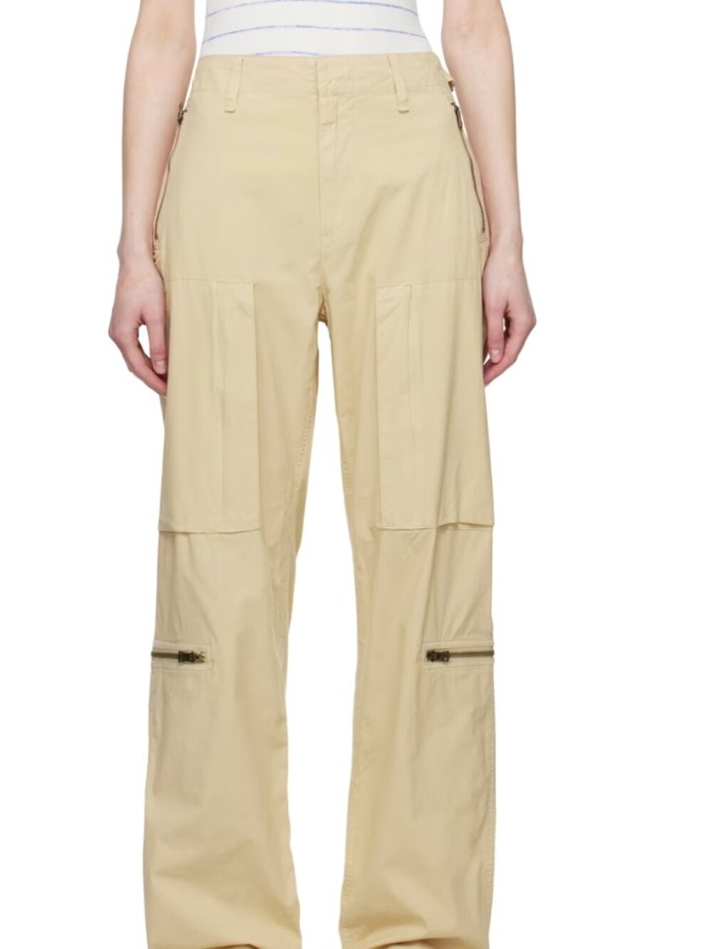 RAG & BONE Beige Kai Trousers